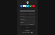 Register for an Account